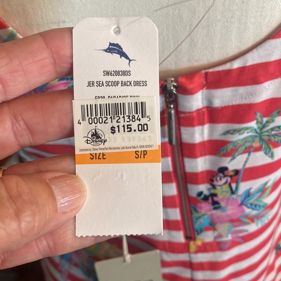 Tommy Bahama Disney Parks NWT jersey Minnie Mouse dress - Picture 5 of 11